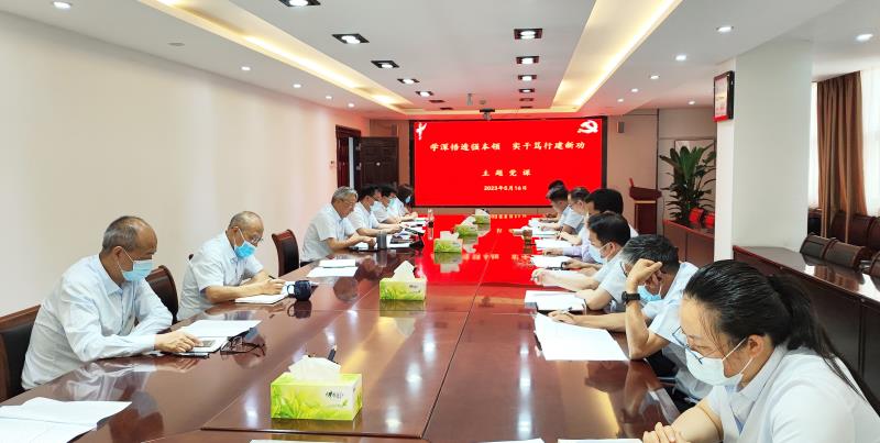 勘測公司主題教育專題黨課 “學深悟透強本領 實干篤行建新功